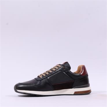 Ambitious Slow Classic Laced Trainer - Dark Brown Combi